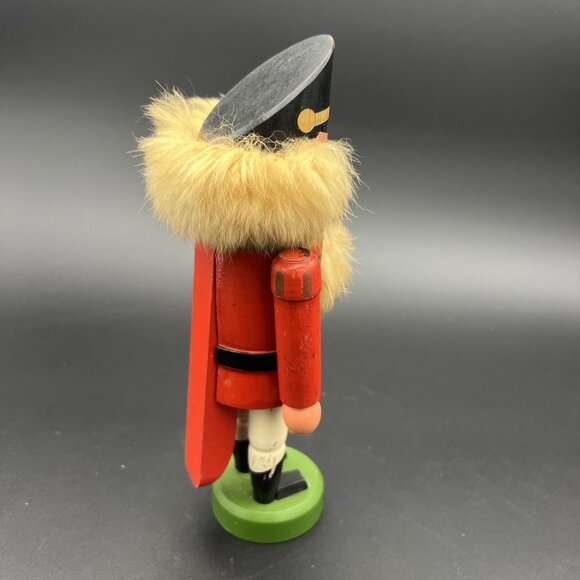 VTG Erzgebirge Nutcracker 9.25" Soldier Christmas Holiday Decor Germany 1977 - Picture 4 of 15